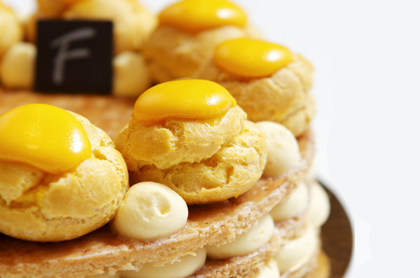 Millefoglie con crema di zabaione e mascarpone