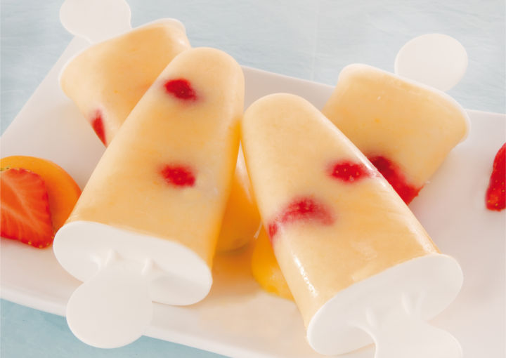 Gelato di yogurt e frutta