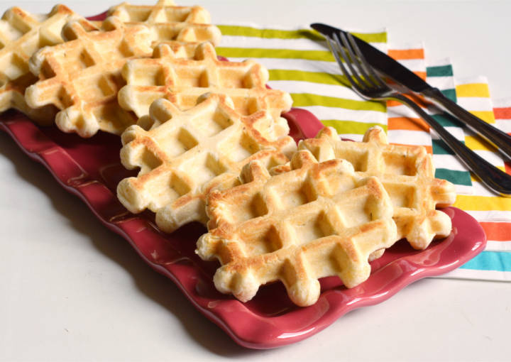 Waffle salati