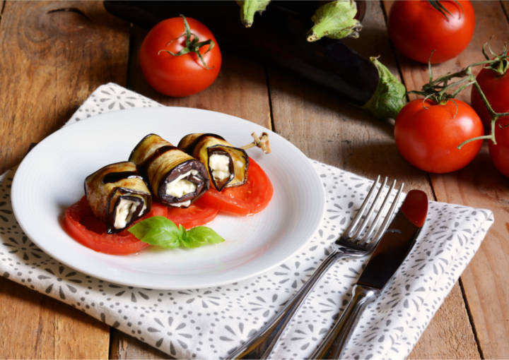 Involtini di melanzane