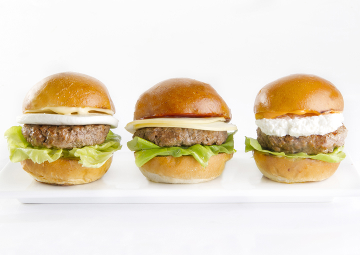 Mini Burgers ai formaggi
