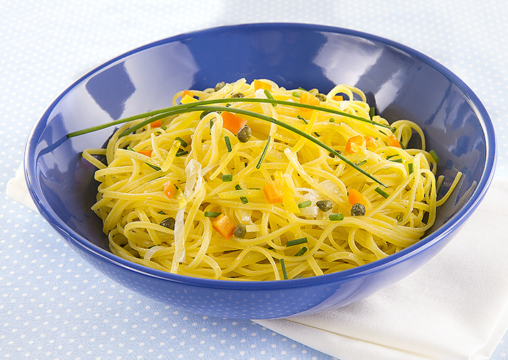 Tagliolini burro light e limone
