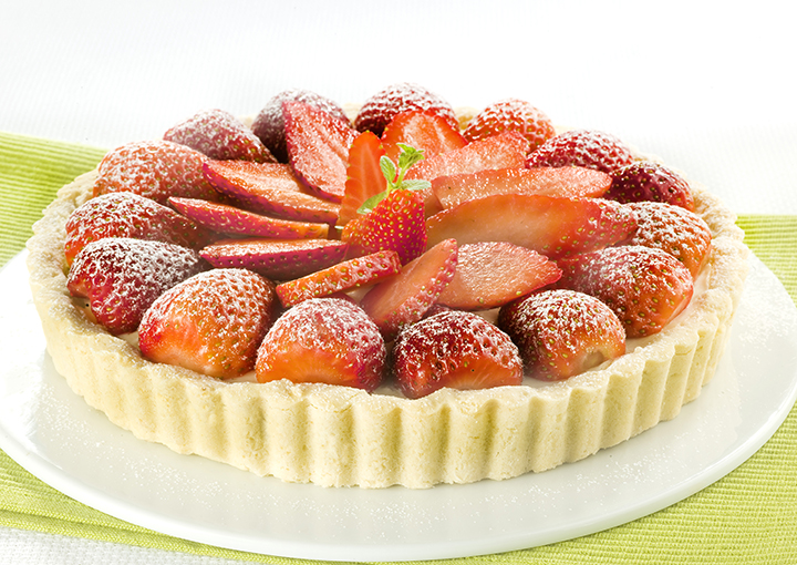 Crostata con le fragole