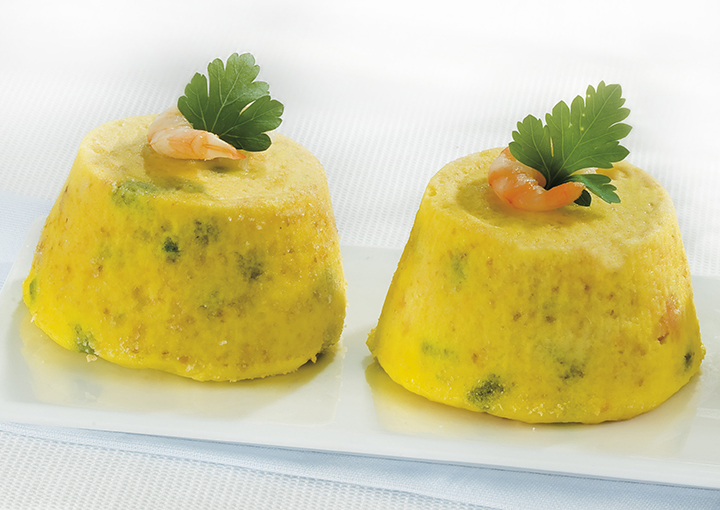 Sformatino di verdure e mascarpone cremoso