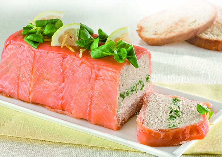 Terrina di mousse di tonno e panna