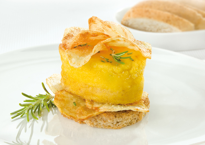 Tortino di patate al rosmarino