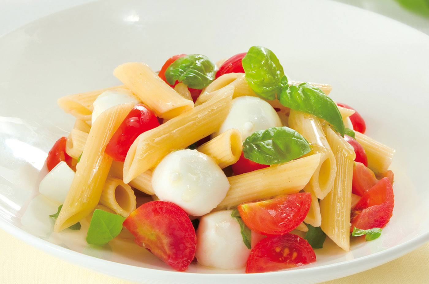 Penne fredde con pomodorini alla crudaiola