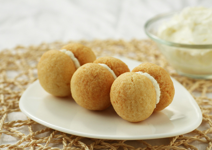 Baci di dama salati