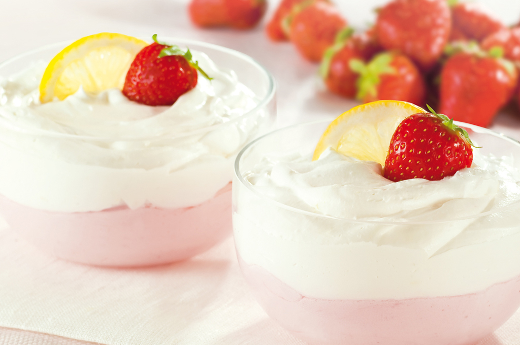 Semifreddo alle fragole