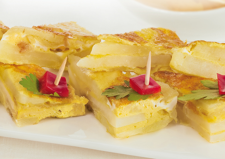 Tortilla spagnola con patate