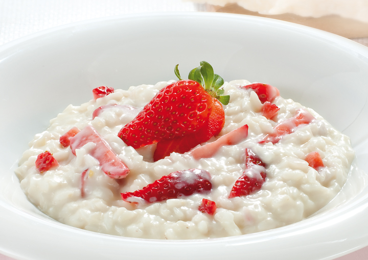 Risotto con le fragole