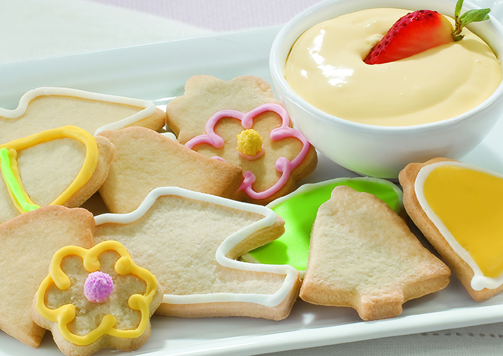 Biscotti di Pasqua con crema al mascarpone