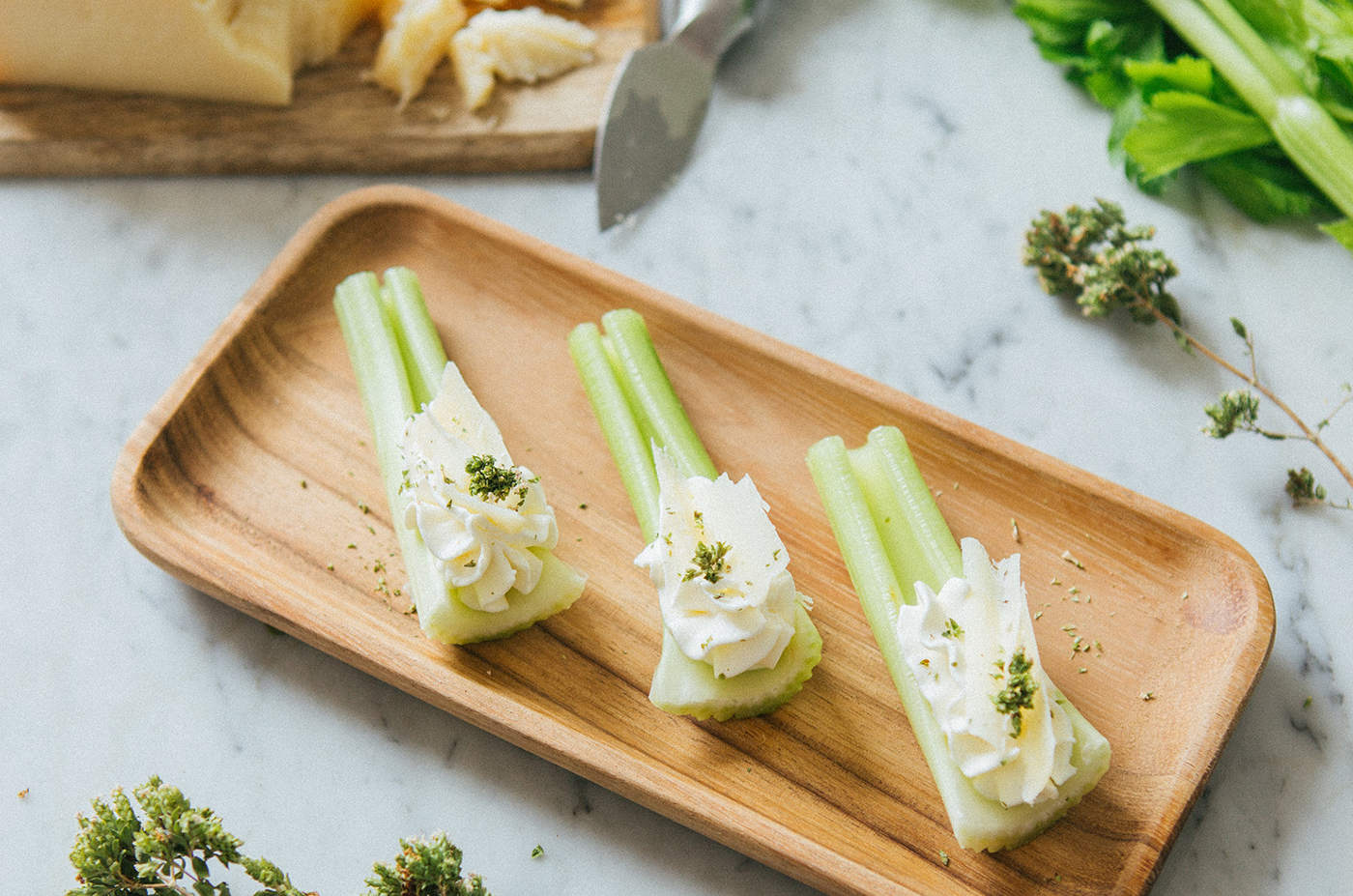 Bocconcini fresh di sedano e ricotta