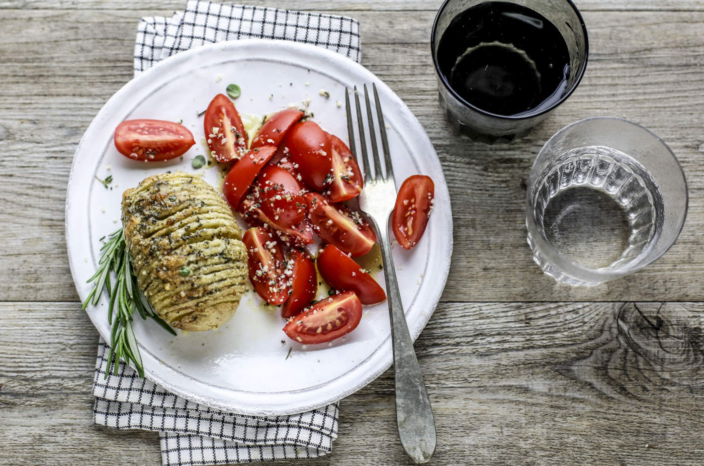 Patate Hasselback