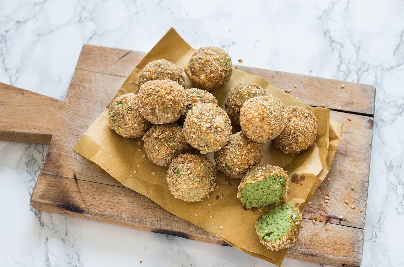 Polpette spinaci e pecorino