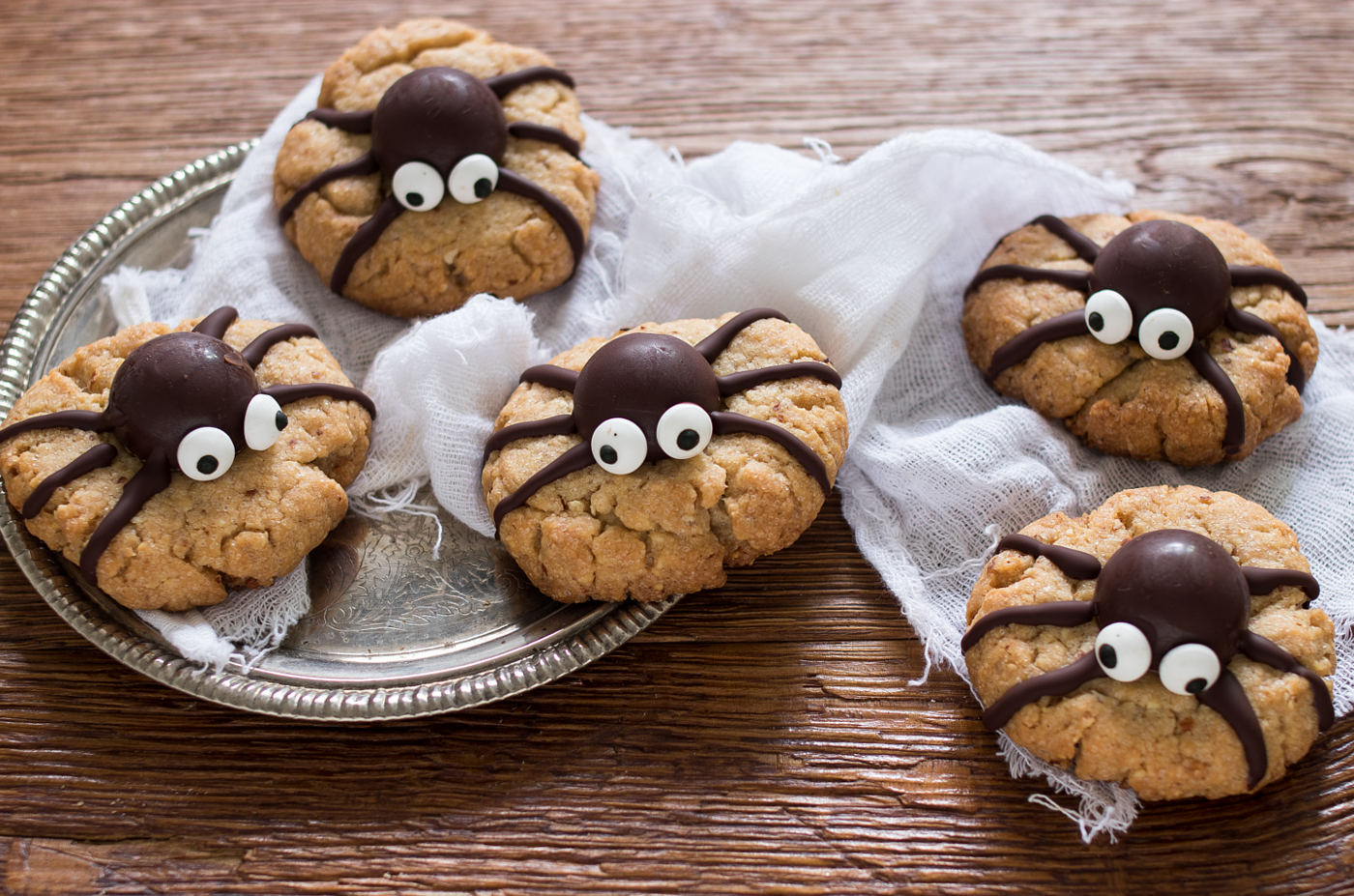 Spider cookies