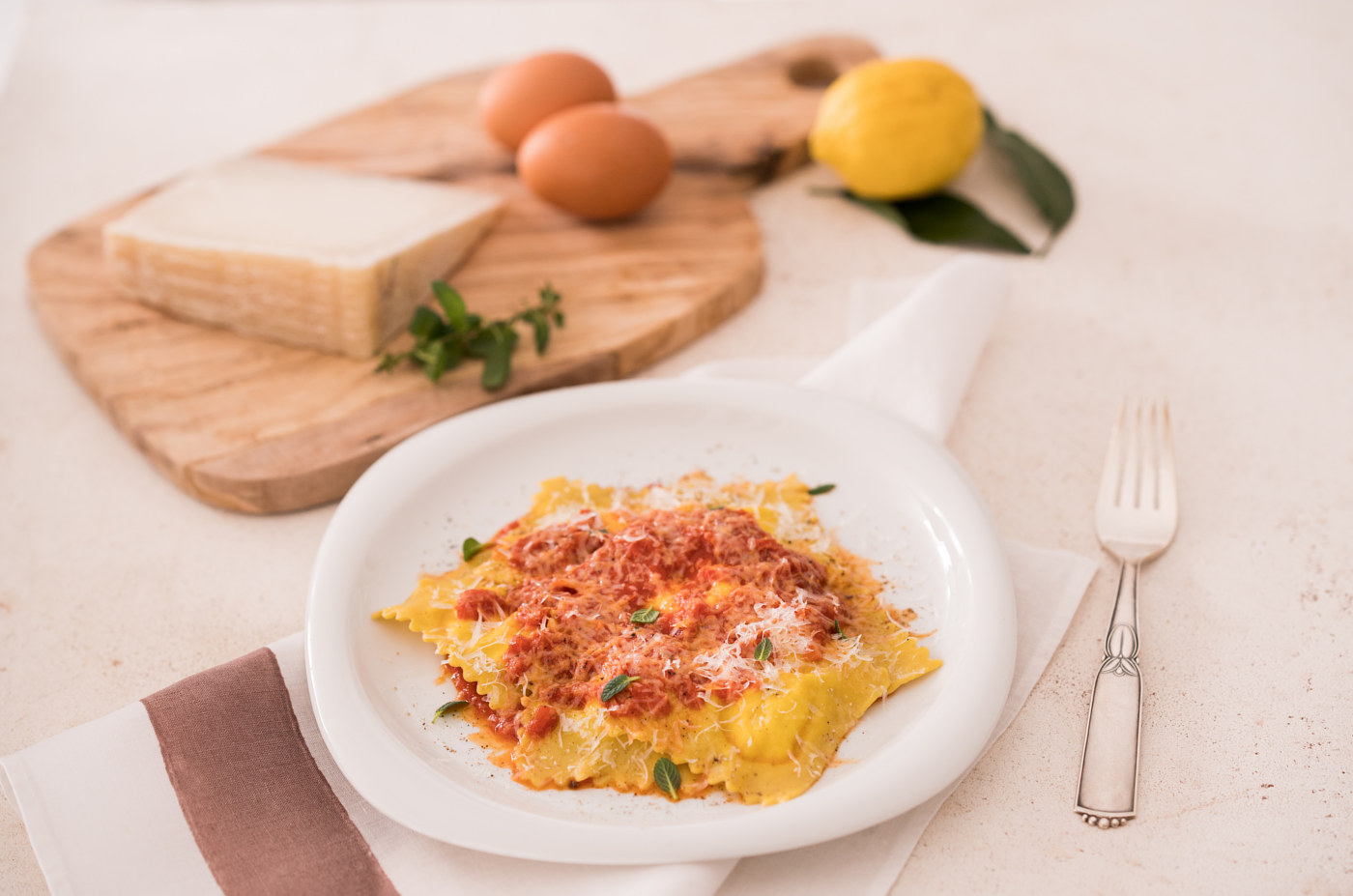 Ravioli dolci galluresi