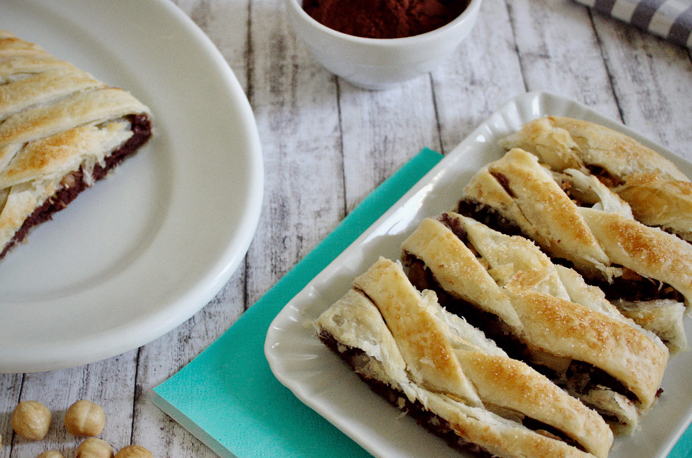 Strudel ricotta e cioccolato