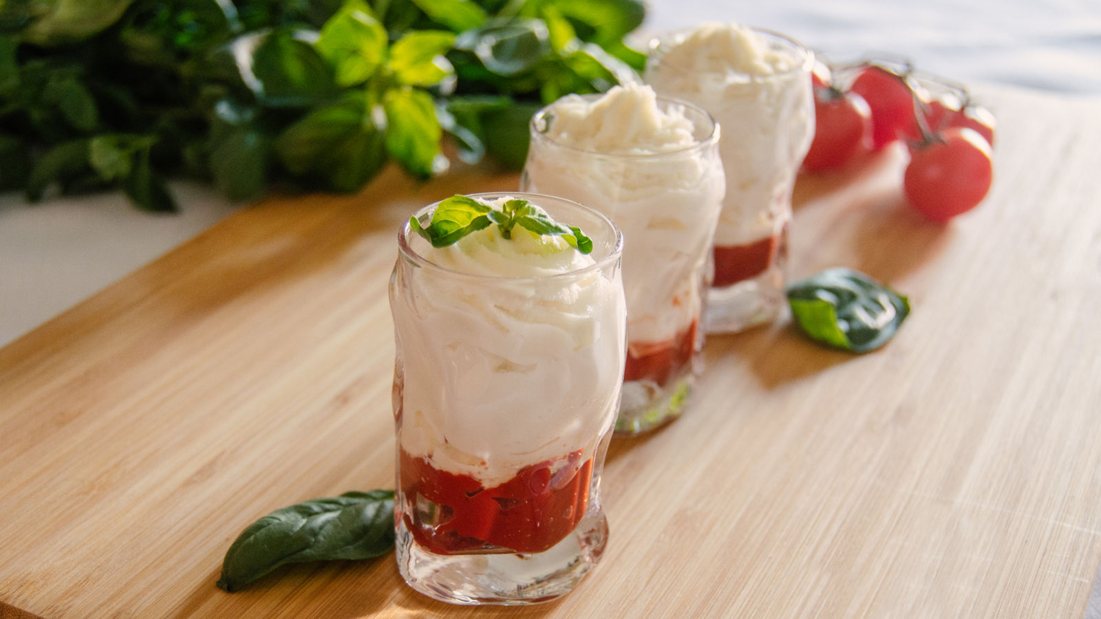 Mousse di mozzarella