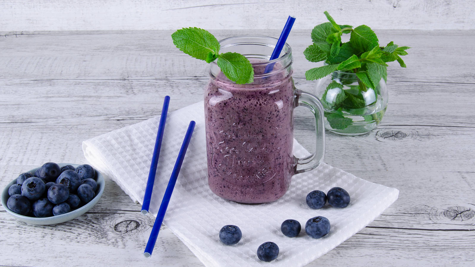 Frullato ai mirtilli