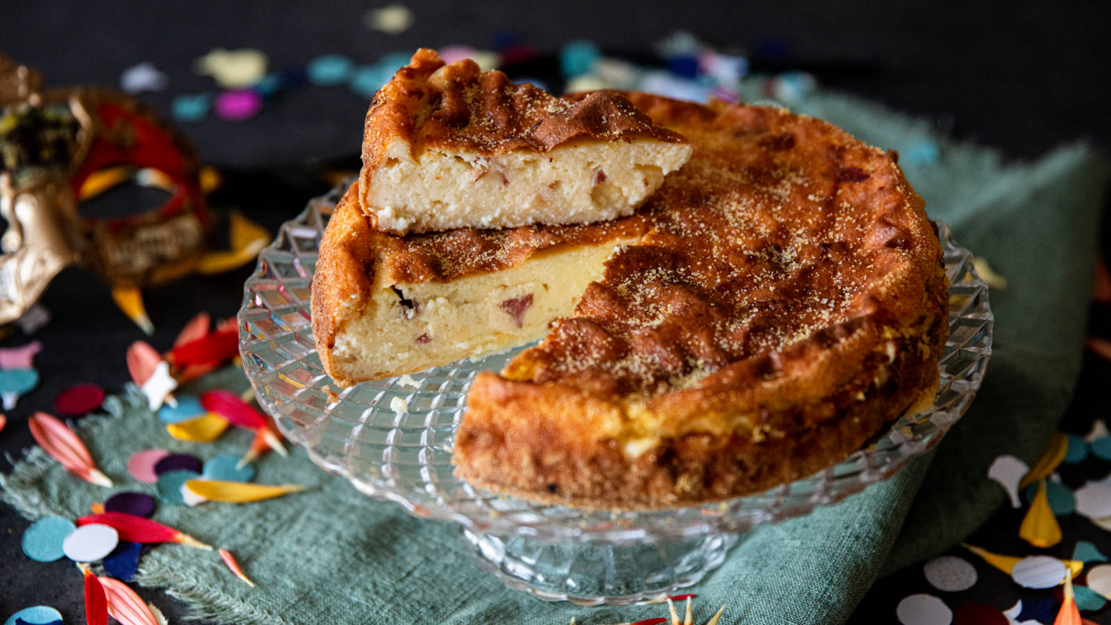 Migliaccio napoletano salato di Carnevale