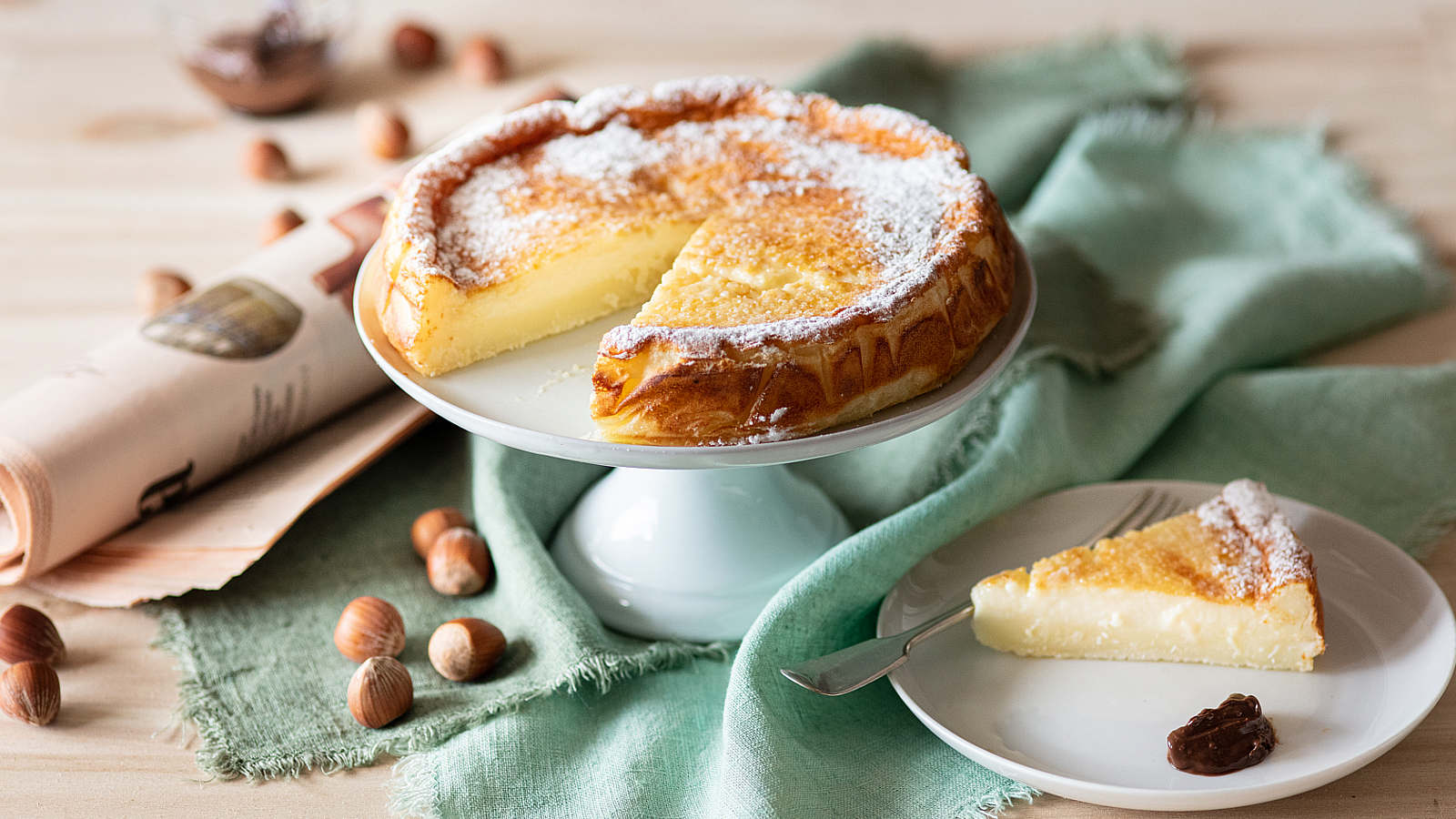 Torta cremosa al latte
