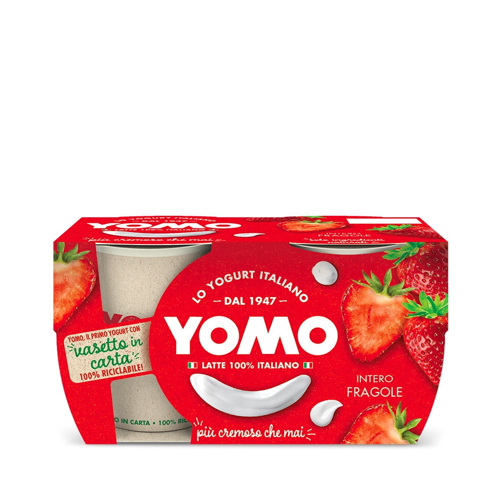 Yogurt Yomo Intero Fragola