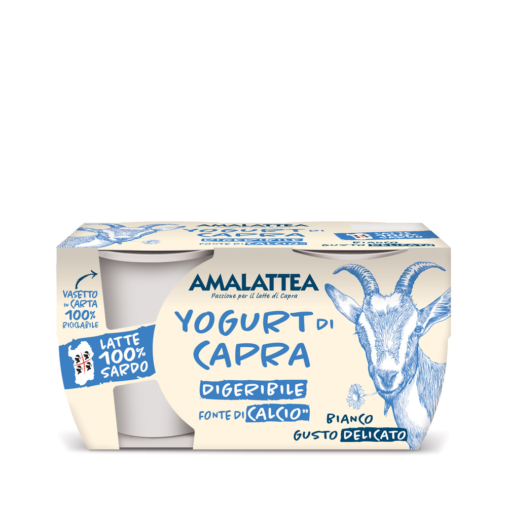 Yogurt di Capra Bianco Dolce Gusto Delicato - Amalattea