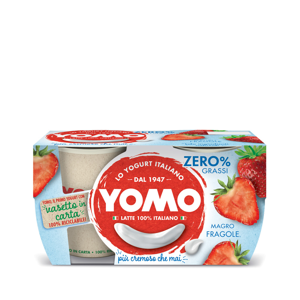 Yogurt Yomo Magro con Fragole