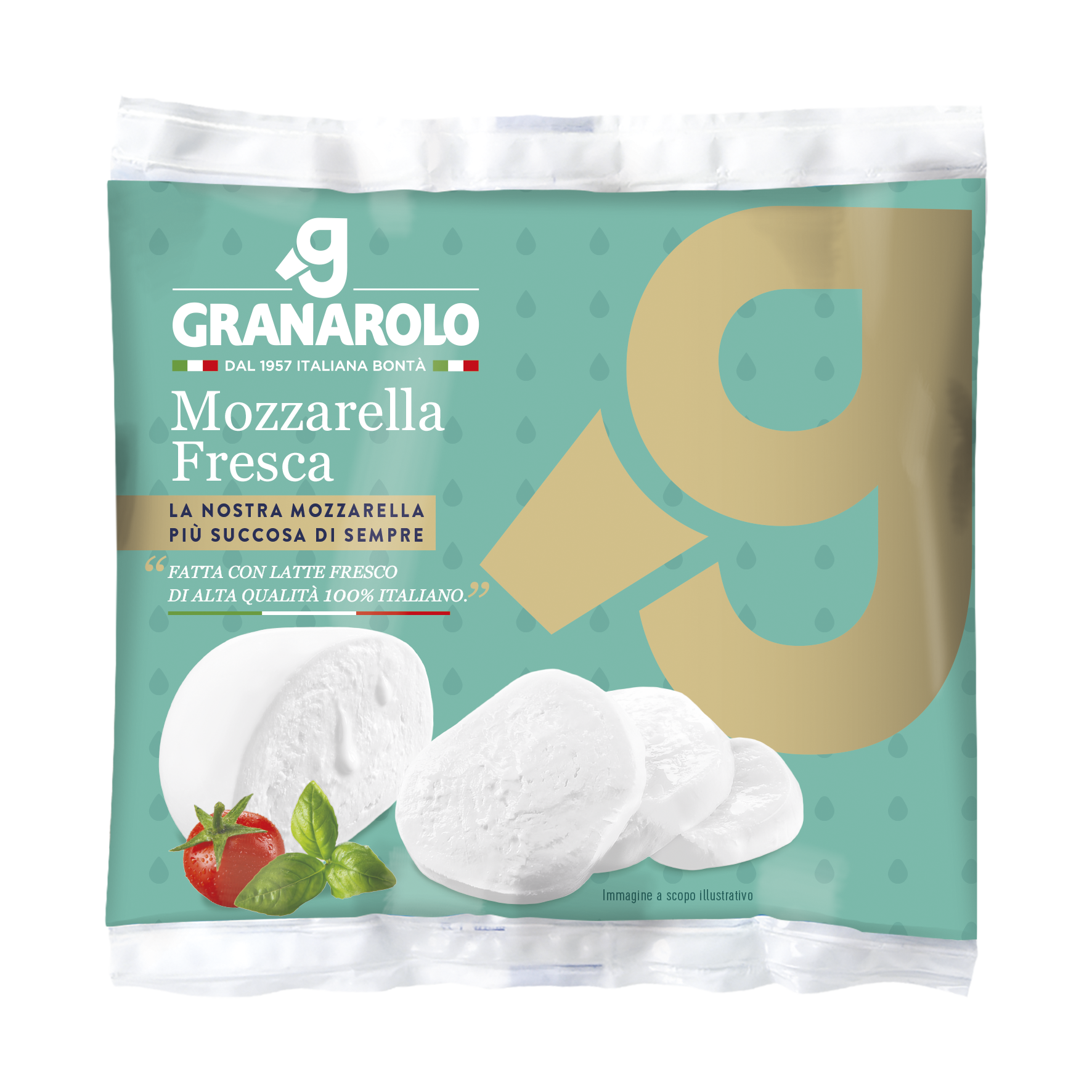 Mozzarella fatta con Latte fresco di Alta Qualità - Granarolo